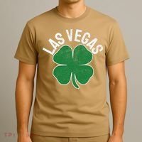 Las Vegas Shamrock St. Patrick's Day Saint Paddy's Irish T-Shirt thumb 3