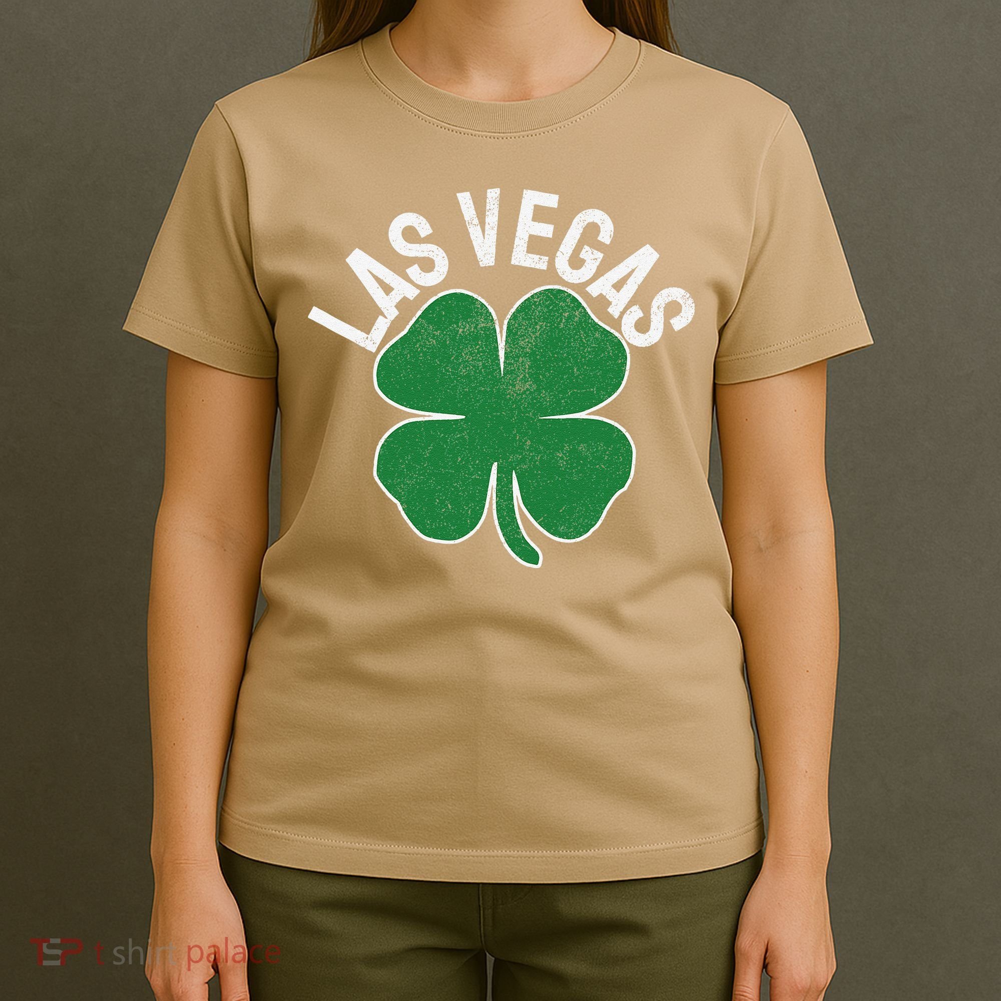 Las Vegas Shamrock St. Patrick's Day Saint Paddy's Irish T-Shirt