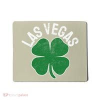 Las Vegas Shamrock St. Patrick's Day Saint Paddy's Irish Mousepad thumb 0