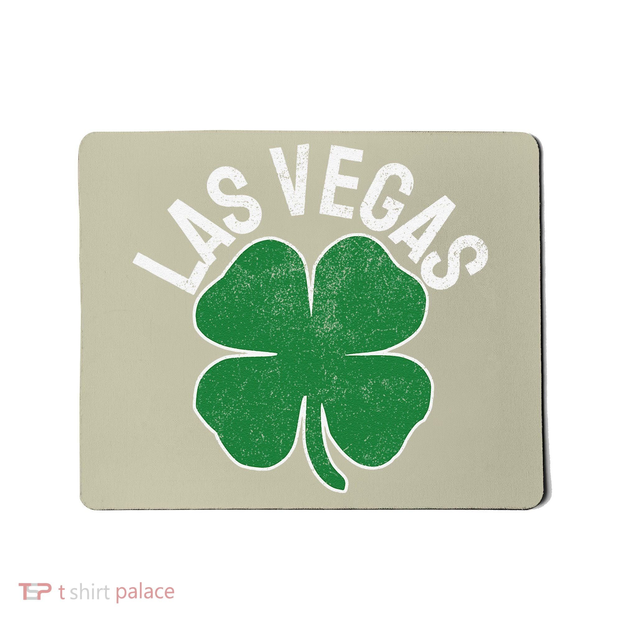 Las Vegas Shamrock St. Patrick's Day Saint Paddy's Irish Mousepad