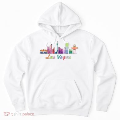 Las Vegas Skyline Aesthetic Design Classic Hoodie