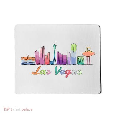 Las Vegas Skyline Aesthetic Design Classic Mousepad