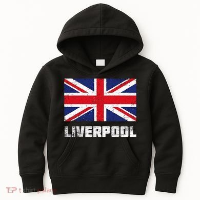Liverpool Vintage Uk Kids Hoodie