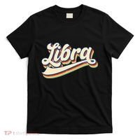 Libra Vintage Zodiac September October Birthday Astrology T-Shirt thumb 0