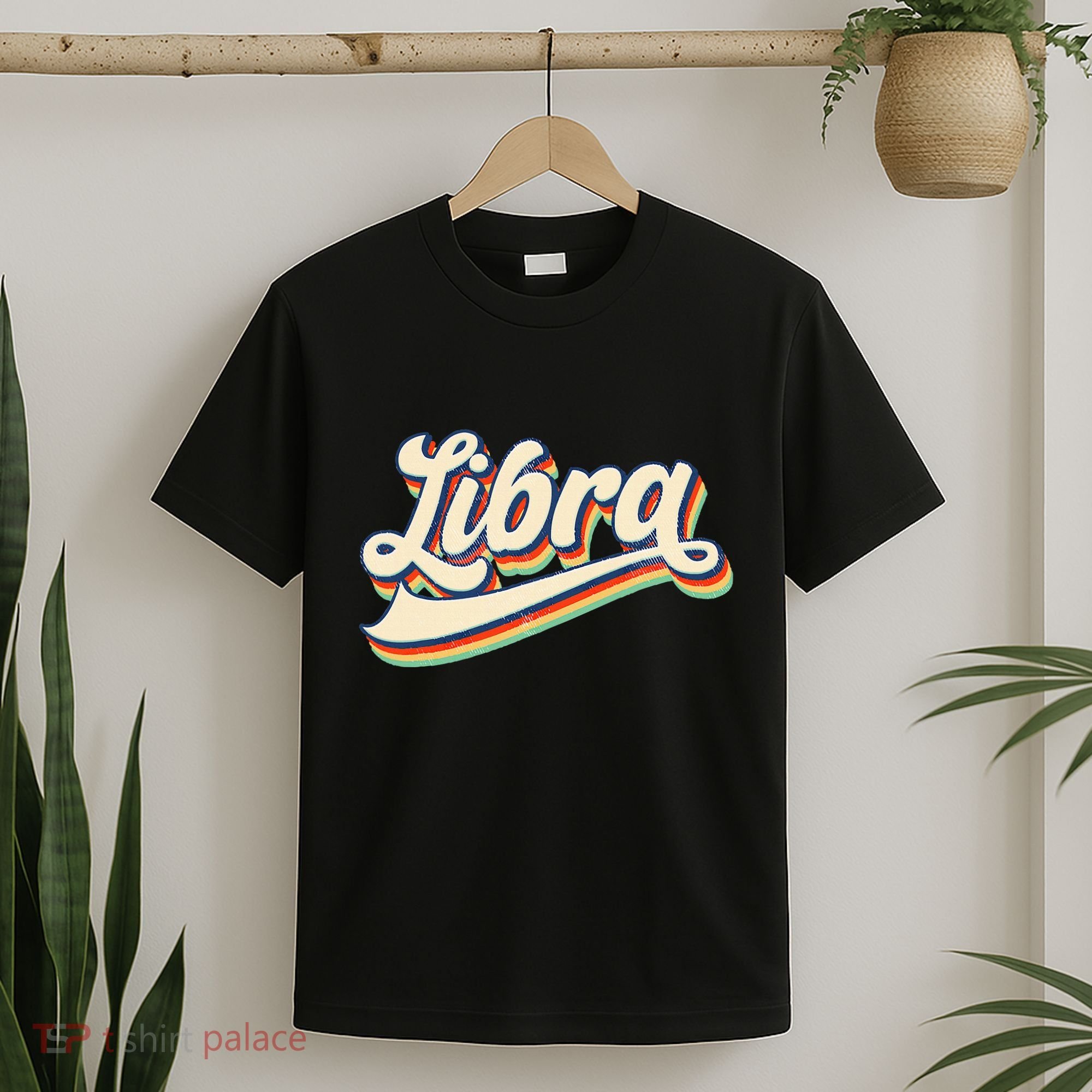 Libra Vintage Zodiac September October Birthday Astrology T-Shirt