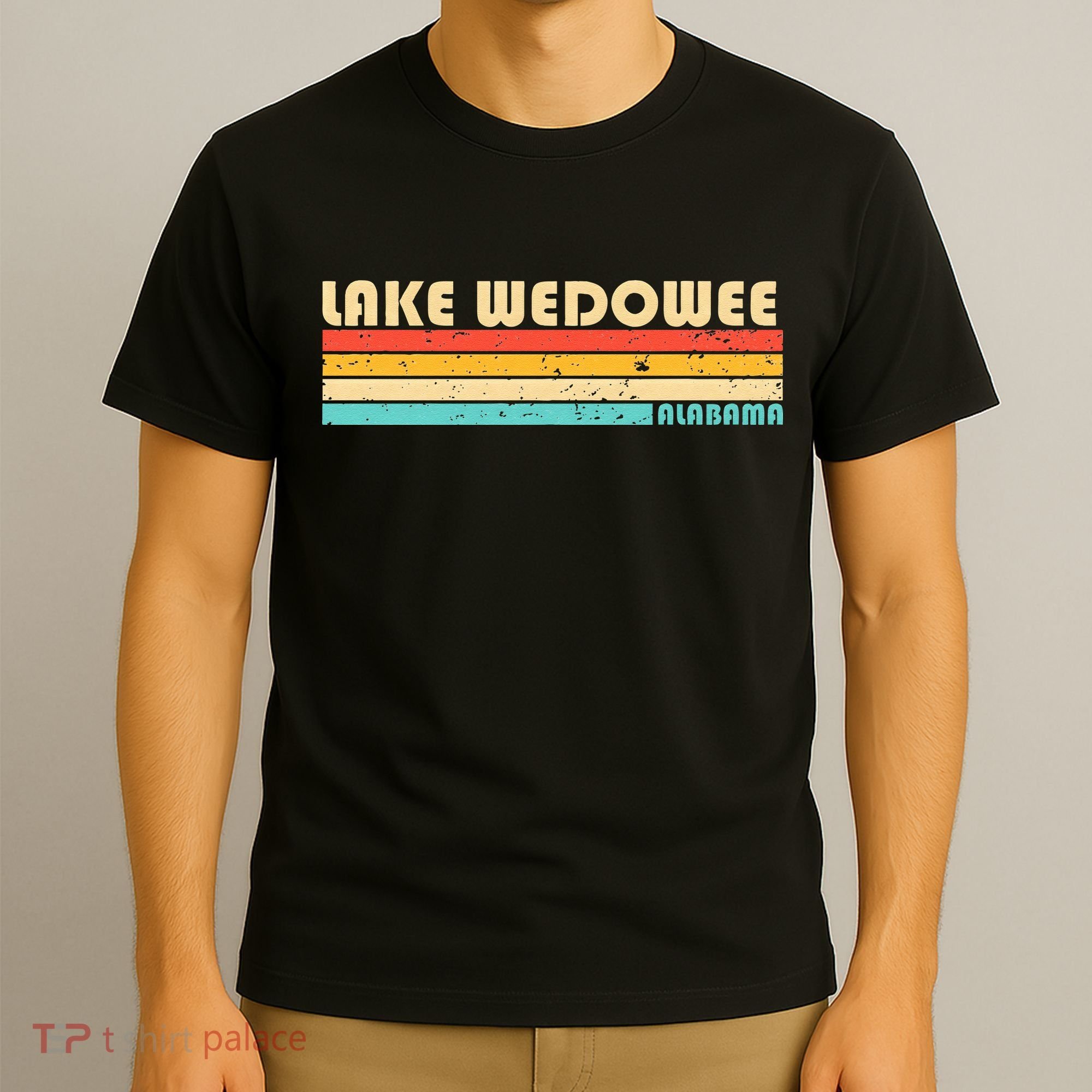 LAKE WEDOWEE ALABAMA Funny Fishing Camping Summer T-Shirt