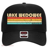 LAKE WEDOWEE ALABAMA Funny Fishing Camping Summer Hat thumb 0