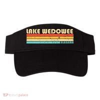 LAKE WEDOWEE ALABAMA Funny Fishing Camping Summer Visor thumb 0