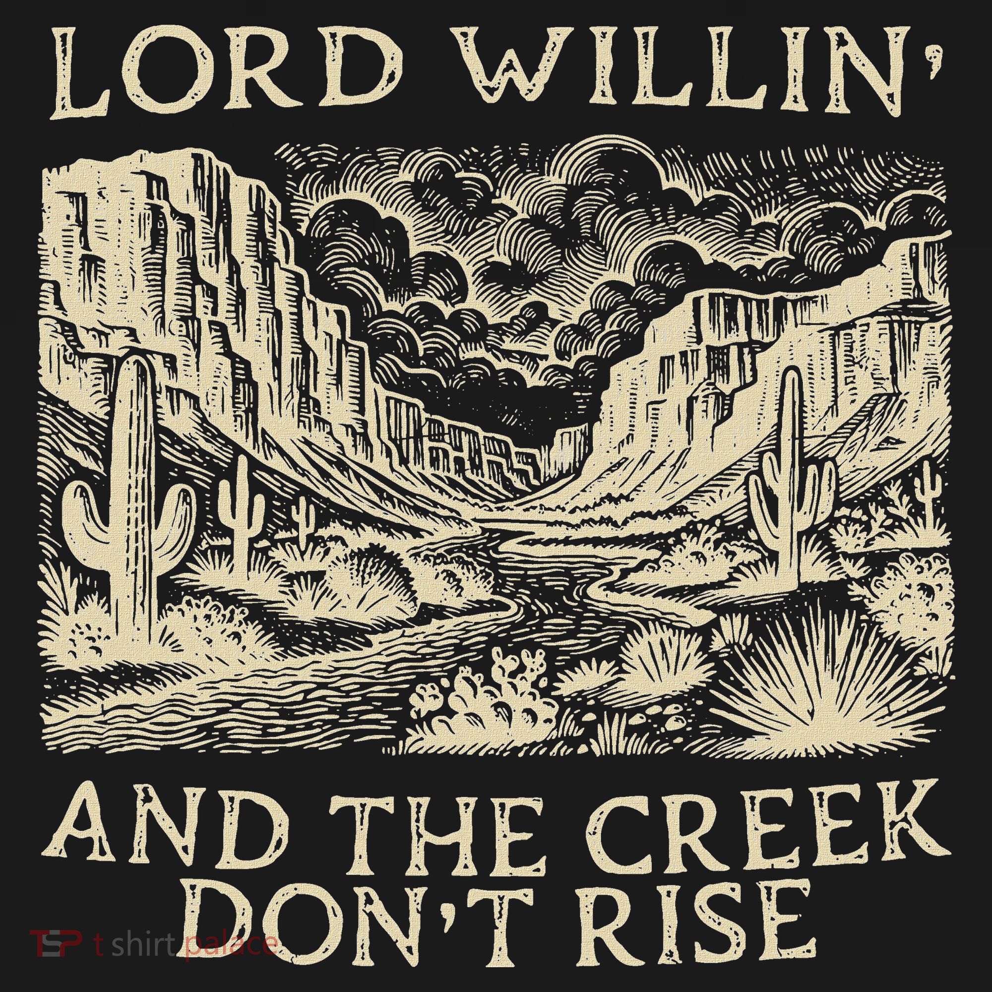 Lord Willing And The Creek DonT Rise Ornament