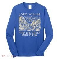 Lord Willing And The Creek DonT Rise Long Sleeve Shirt thumb 0
