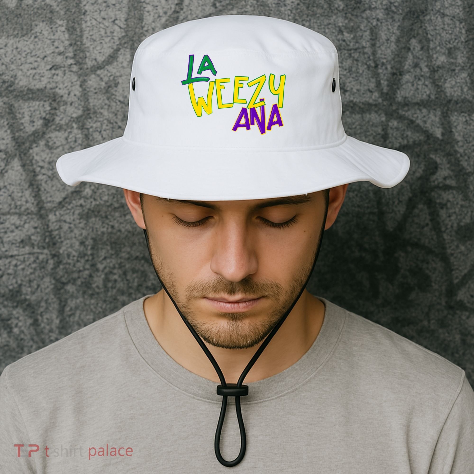 La Weezy Ana Mardi Gras Bucket Hat