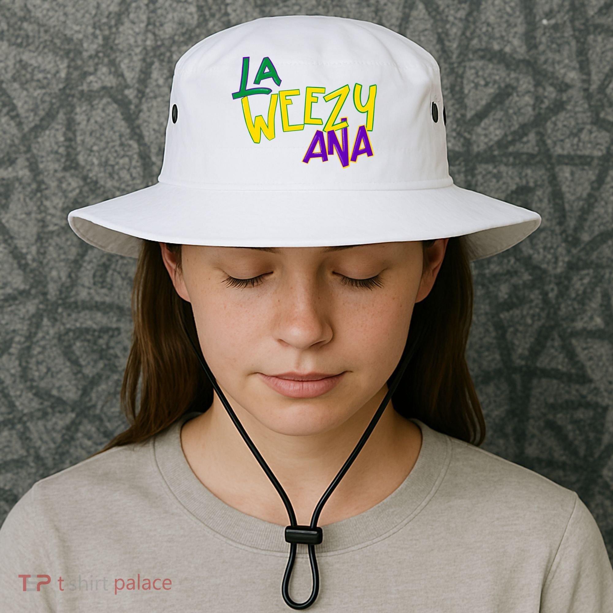 La Weezy Ana Mardi Gras Bucket Hat