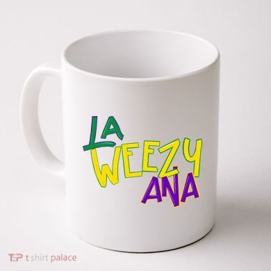 La Weezy Ana Mardi Gras Coffee Mug