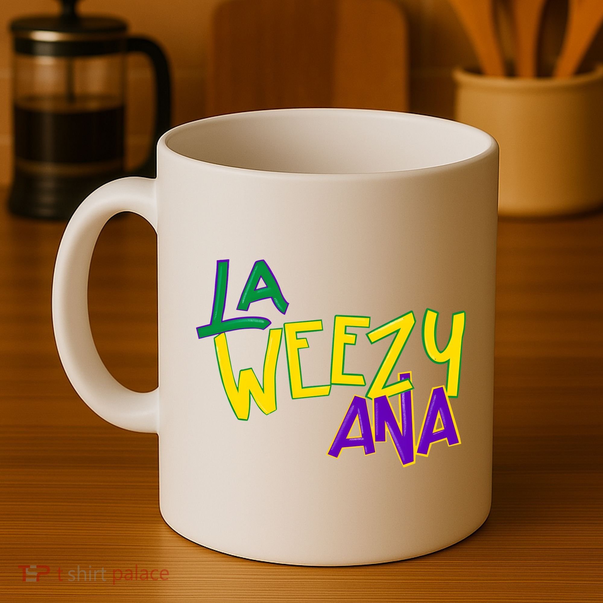 La Weezy Ana Mardi Gras Coffee Mug