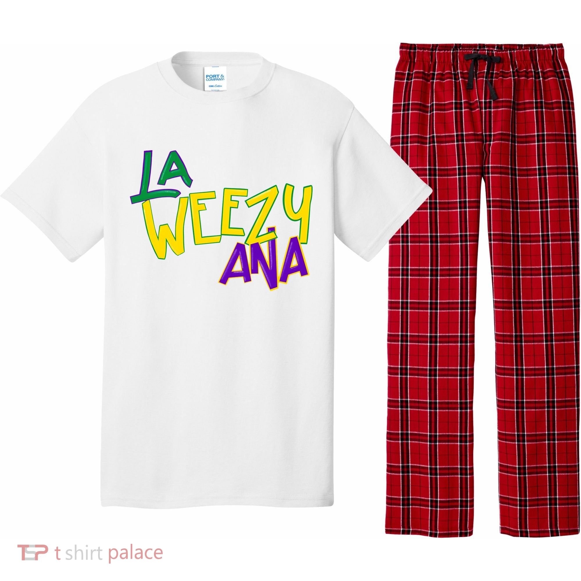 La Weezy Ana Mardi Gras Pajama Set