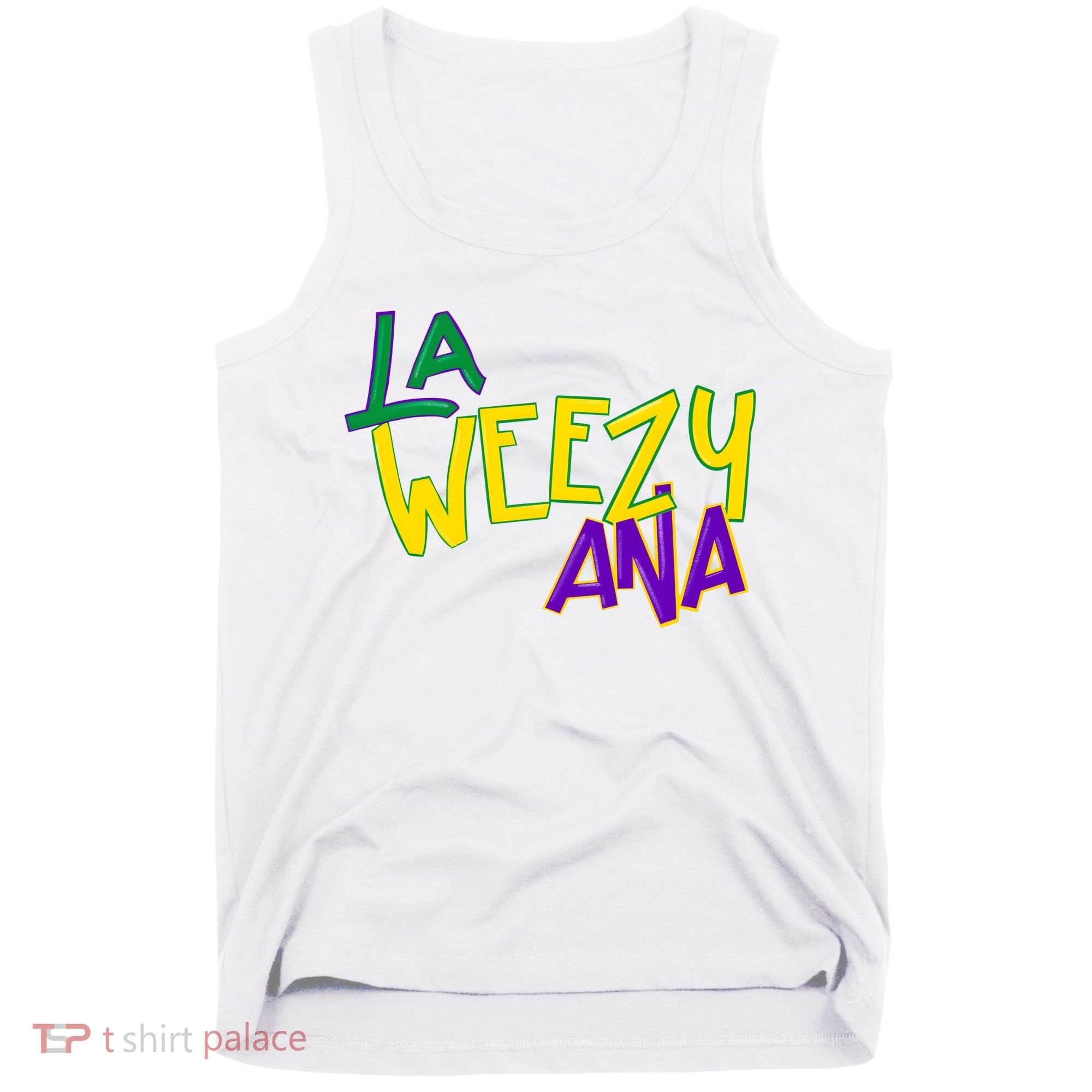 La Weezy Ana Mardi Gras Tank Top