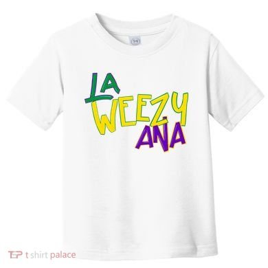 La Weezy Ana Mardi Gras Toddler T-Shirt