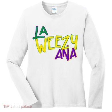 La Weezy Ana Mardi Gras Women's Long Sleeve Shirt