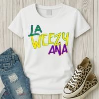 La Weezy Ana Mardi Gras Women's T-Shirt thumb 3