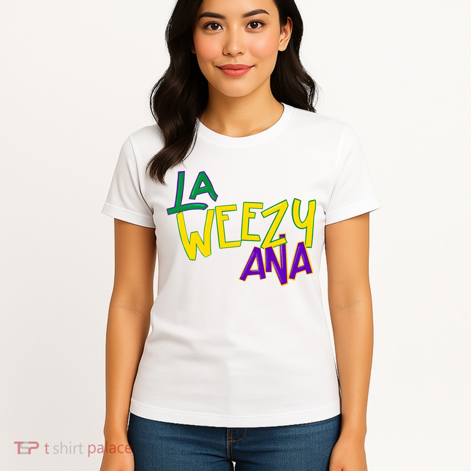La Weezy Ana Mardi Gras Women's T-Shirt