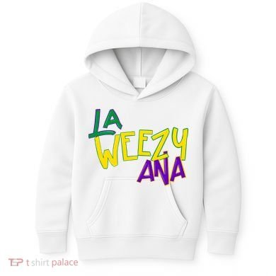 La Weezy Ana Mardi Gras Kids Hoodie