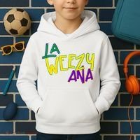 La Weezy Ana Mardi Gras Kids Hoodie thumb 2