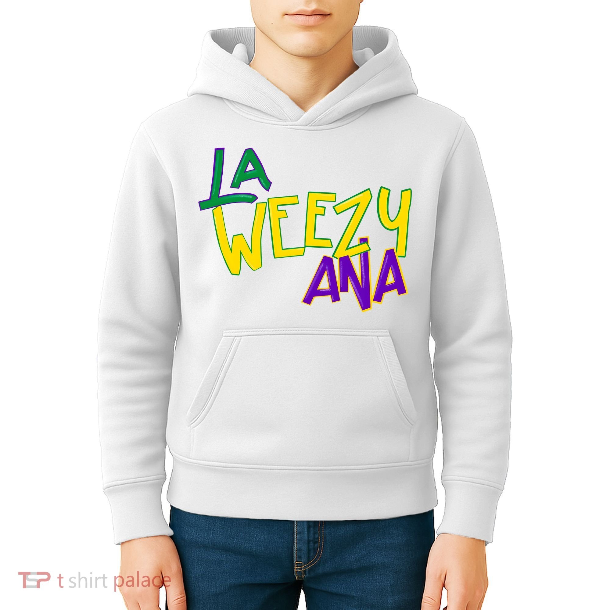 La Weezy Ana Mardi Gras Kids Hoodie