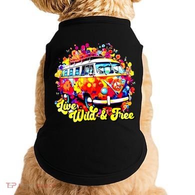 Live Wild And Free Doggie Tank
