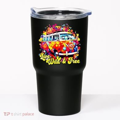 Live Wild And Free Tumbler