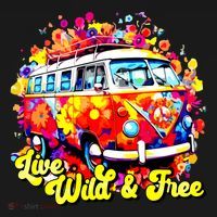 Live Wild And Free Mousepad thumb 1