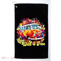 Live Wild And Free Golf Towel thumb 0