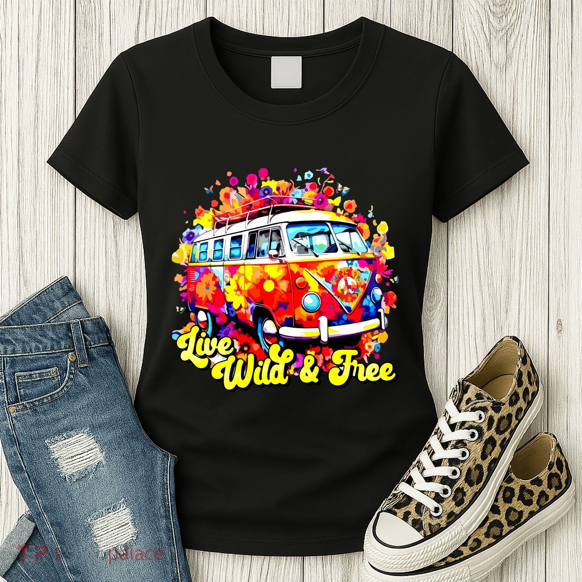 Live Wild And Free Women's T-Shirt