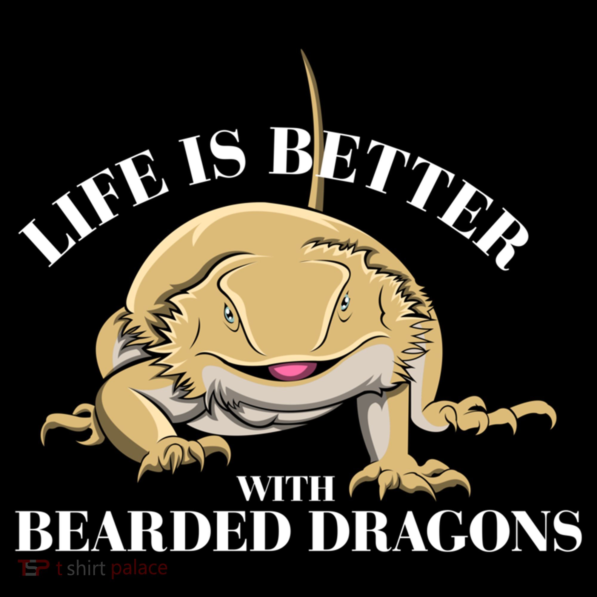 Life With Bearded Dragons Reptiles Lizard Gift Women's Hoodie