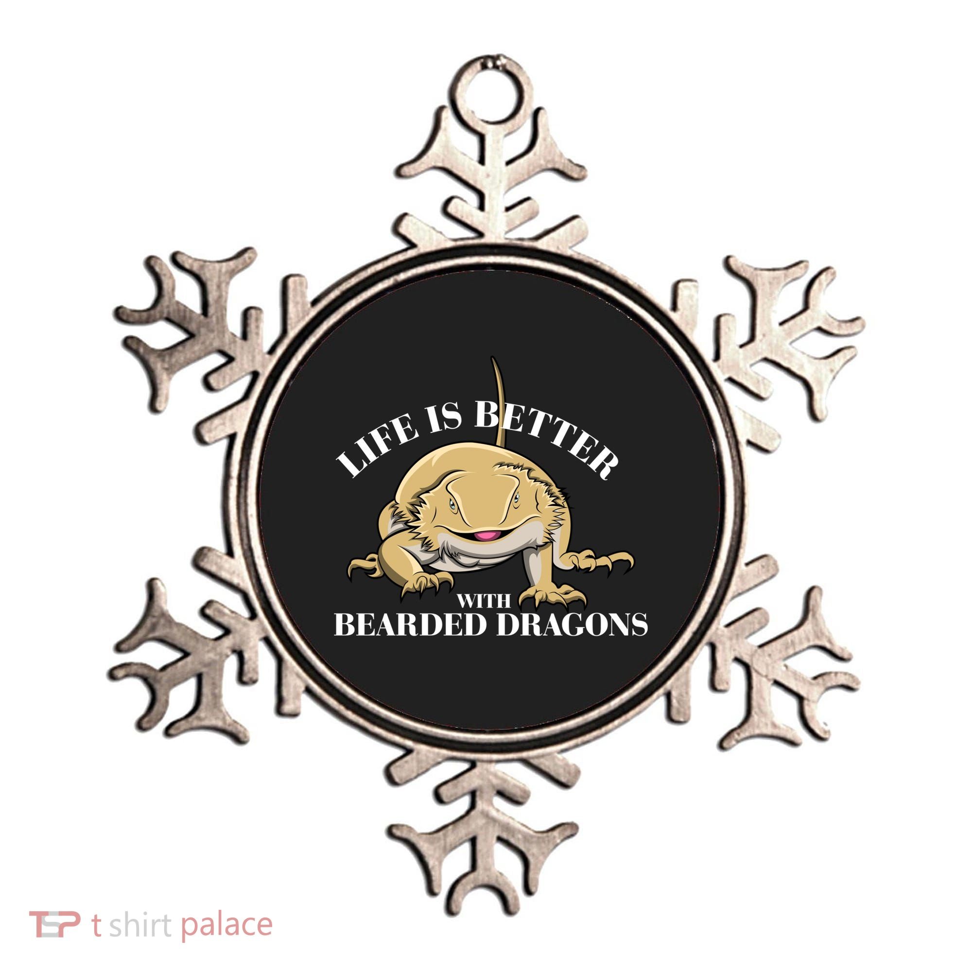 Life With Bearded Dragons Reptiles Lizard Gift Ornament