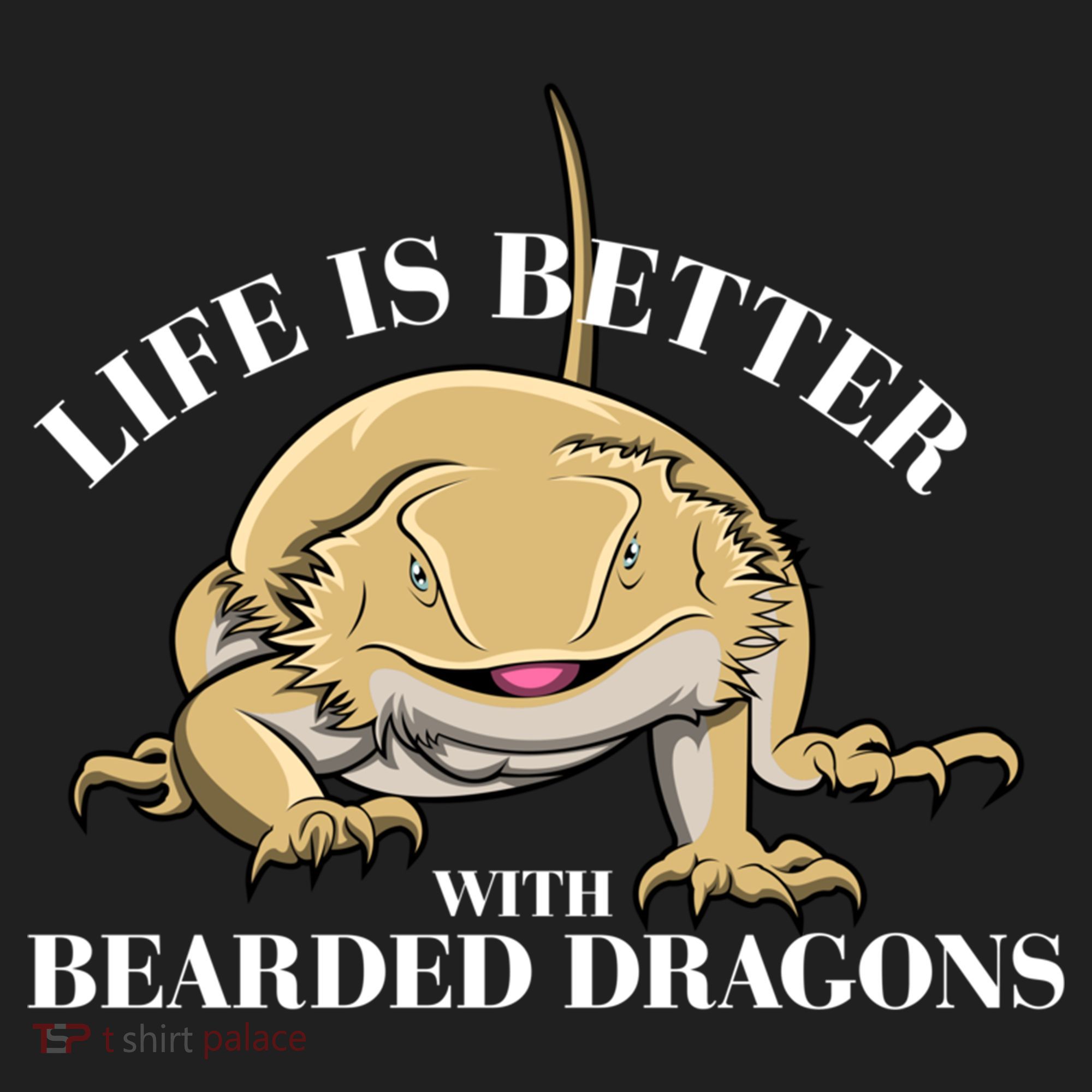 Life With Bearded Dragons Reptiles Lizard Gift Hat