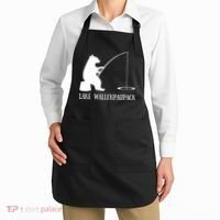 Lake Wallenpaupack Bear Fishing Pennsylvania Gift Apron thumb 2
