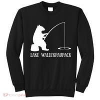 Lake Wallenpaupack Bear Fishing Pennsylvania Gift Sweatshirt thumb 0