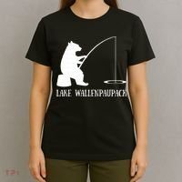 Lake Wallenpaupack Bear Fishing Pennsylvania Gift T-Shirt thumb 4