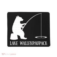 Lake Wallenpaupack Bear Fishing Pennsylvania Gift Mousepad thumb 0