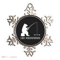 Lake Wallenpaupack Bear Fishing Pennsylvania Gift Ornament thumb 0
