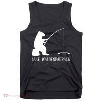 Lake Wallenpaupack Bear Fishing Pennsylvania Gift Tank Top thumb 0
