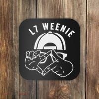 L7 Weenie Baseball Softball Season Coaster thumb 0