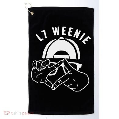 L7 Weenie Baseball Softball Season Golf Towel