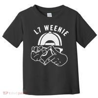 L7 Weenie Baseball Softball Season Toddler T-Shirt thumb 0