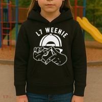 L7 Weenie Baseball Softball Season Kids Hoodie thumb 3