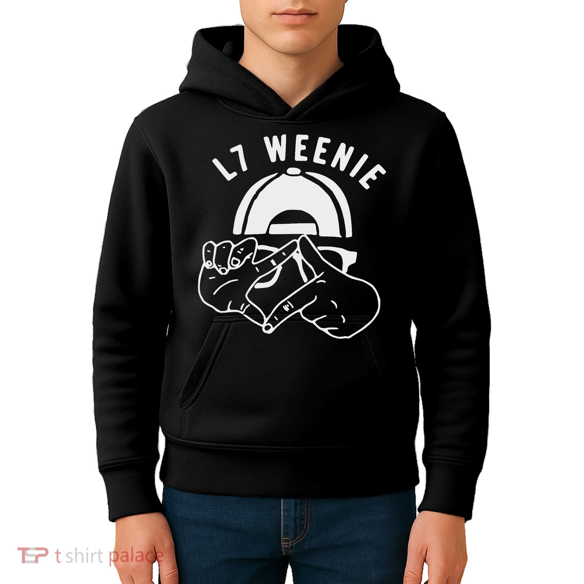 L7 Weenie Baseball Softball Season Kids Hoodie