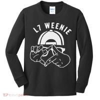 L7 Weenie Baseball Softball Season Kids Long Sleeve Shirt thumb 0