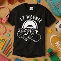 L7 Weenie Baseball Softball Season Kids T-Shirt thumb 3