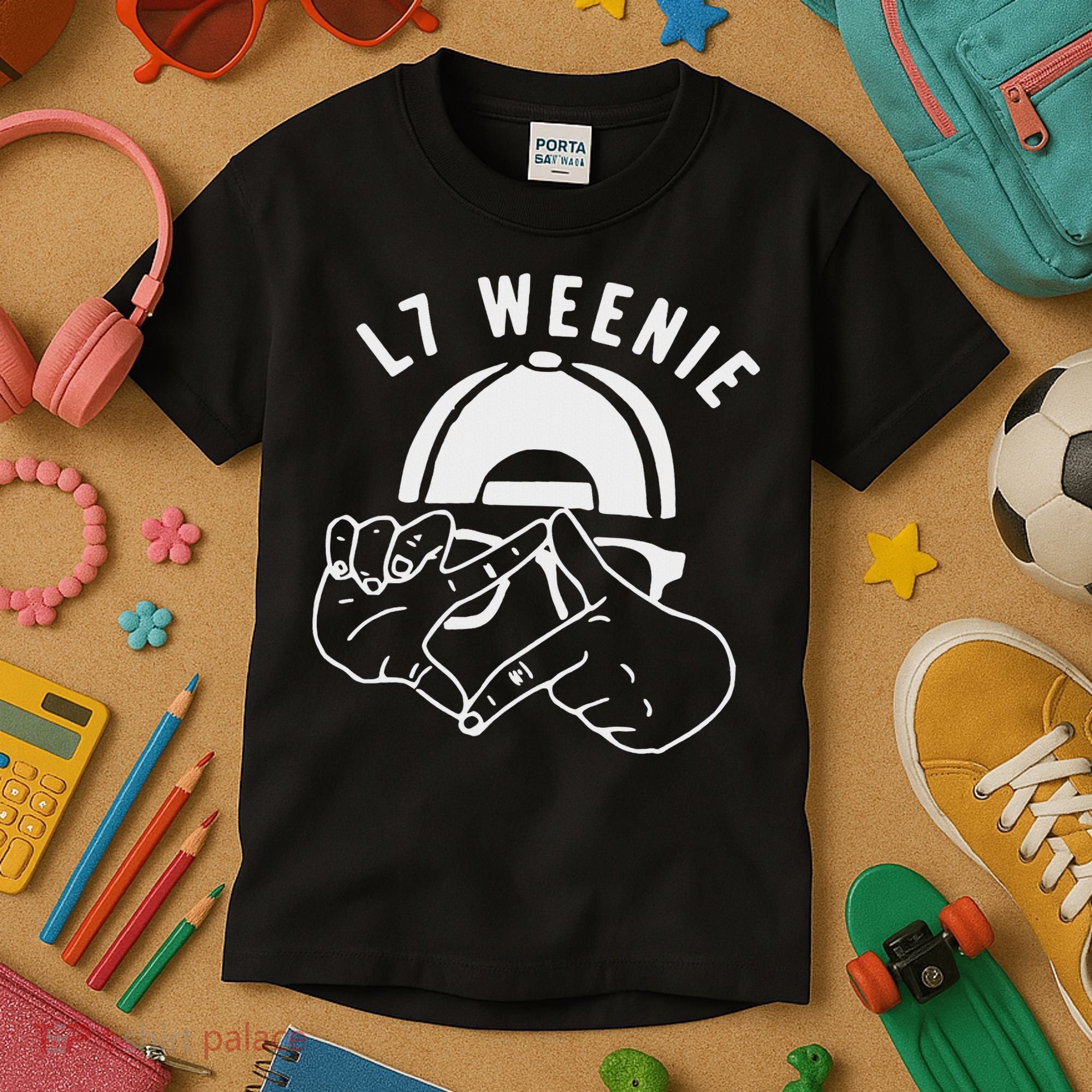 L7 Weenie Baseball Softball Season Kids T-Shirt