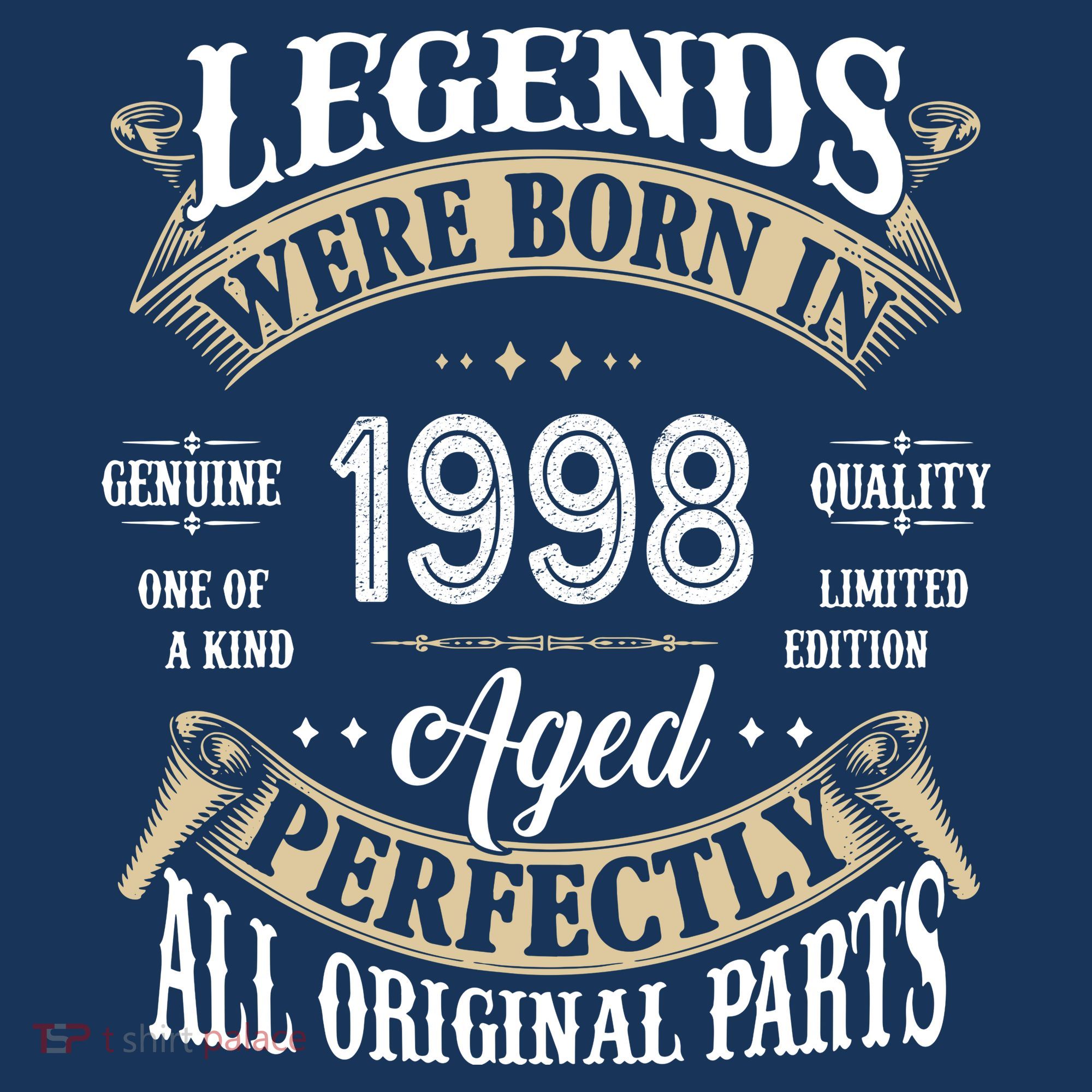 Legends Were Born In 1998 Aged Perfectly Birthday Sweatshirt